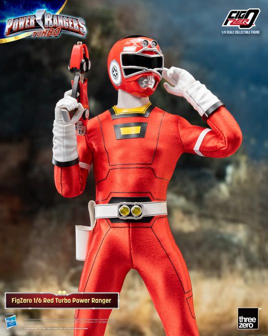 Threezero - FigZero Power Rangers Turbo - Red Turbo Ranger