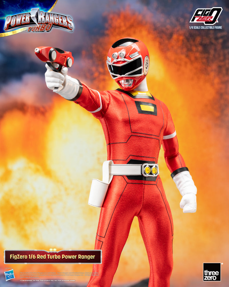 Load image into Gallery viewer, Threezero - FigZero Power Rangers Turbo - Red Turbo Ranger
