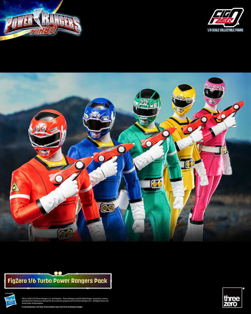 Load image into Gallery viewer, Threezero - FigZero Power Rangers Turbo - Turbo Ranger Pack
