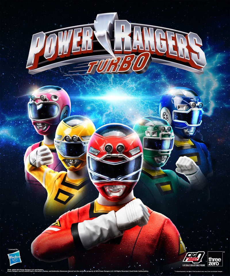 Load image into Gallery viewer, Threezero - FigZero Power Rangers Turbo - Turbo Ranger Pack
