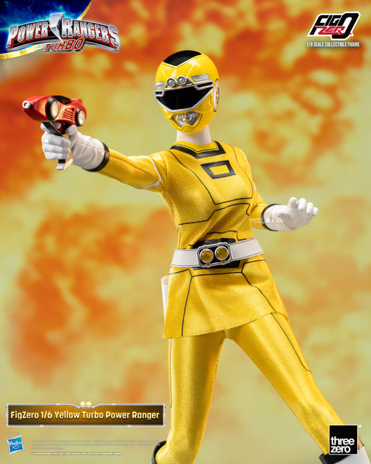 Threezero - FigZero Power Rangers Turbo - Yellow Turbo Ranger