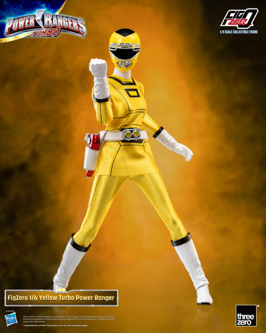 Threezero - FigZero Power Rangers Turbo - Yellow Turbo Ranger