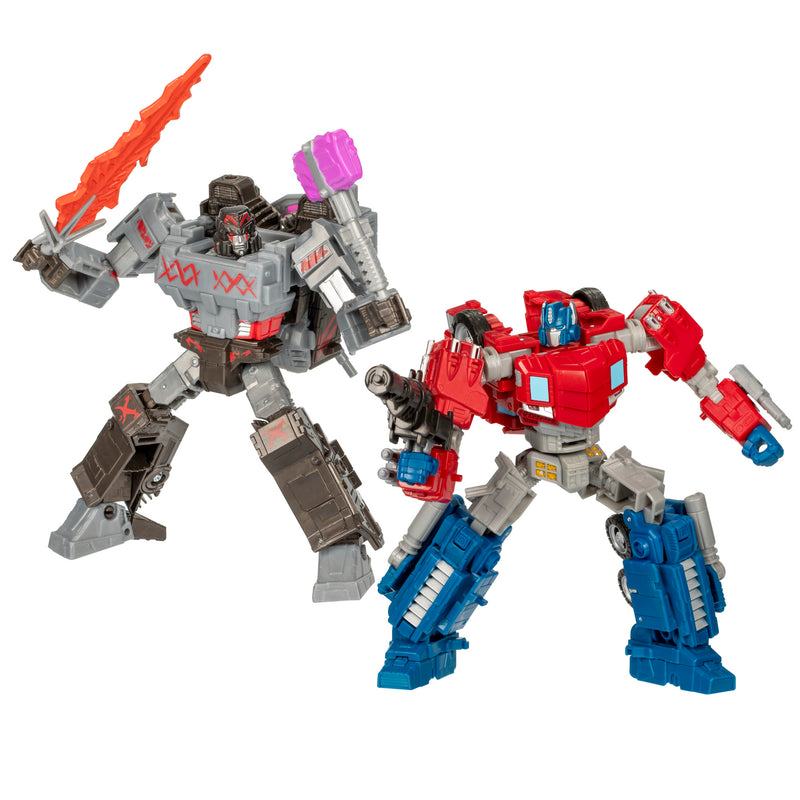 Load image into Gallery viewer, Transformers Legacy United - Voyager Class Fractured Friendship 2-Pack (SDCC 2024 Exclusive)
