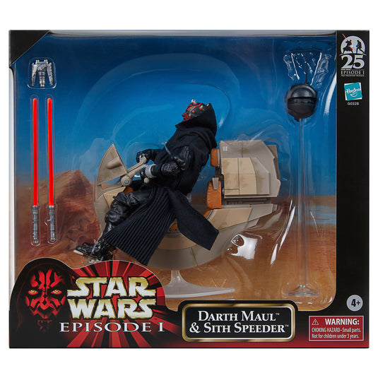 Star Wars the Black Series - Darth Maul & Sith Speeder