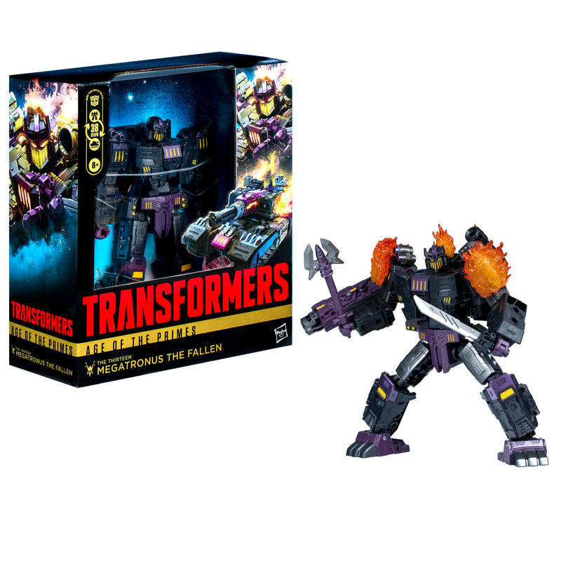 Load image into Gallery viewer, Transformers Age of the Primes - Leader Class The Thirteen Megatronus the Fallen
