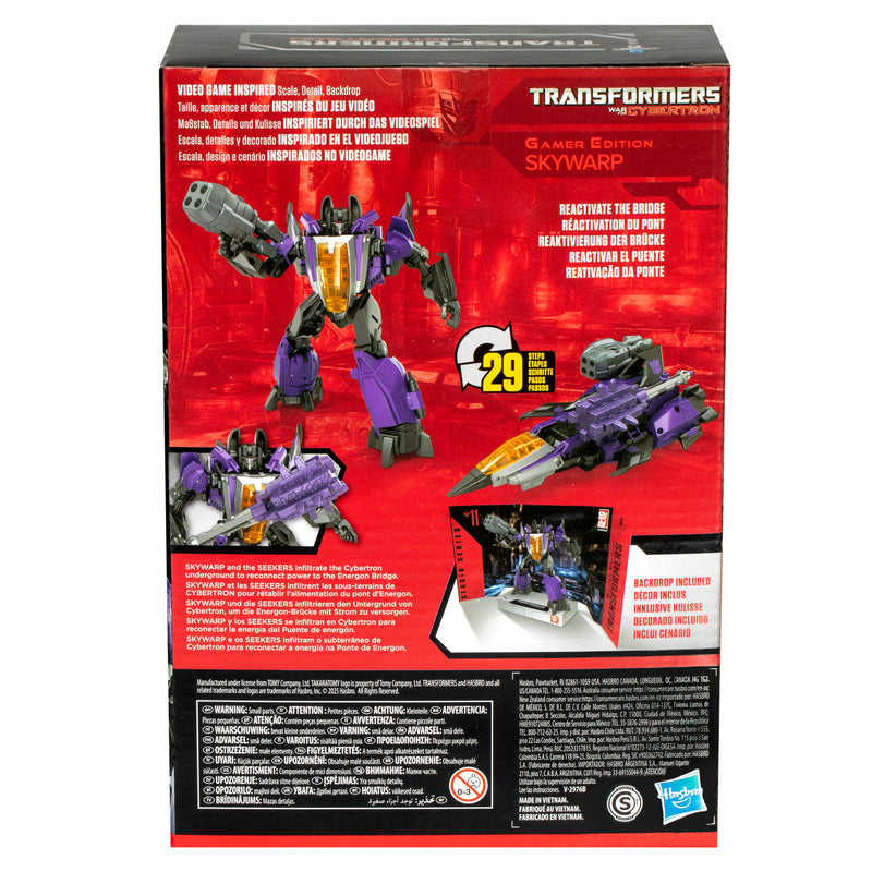 Load image into Gallery viewer, Transformers Studio Series - Gamer Edition Voyager Skywarp 11
