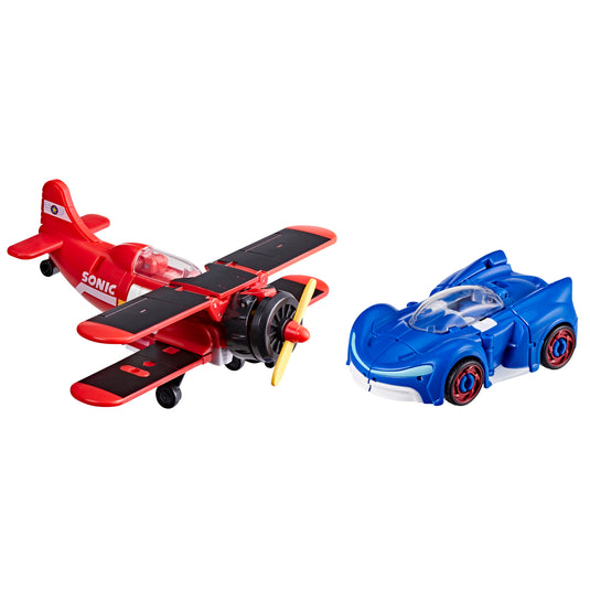 Transformers Collaborative - Sonic the Hedgehog x Transformers Wingtail and Blue Booster