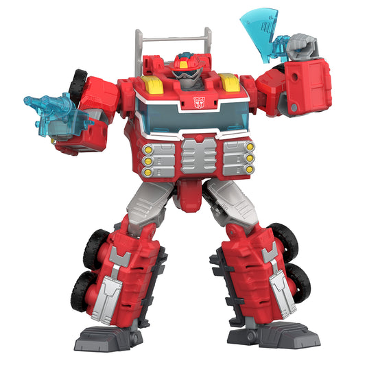 Transformers Age of the Primes - Voyager Class Rescue Bot Heatwave