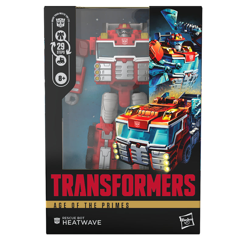 Load image into Gallery viewer, Transformers Age of the Primes - Voyager Class Rescue Bot Heatwave
