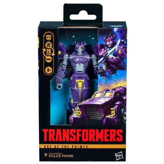 Transformers Age of the Primes - Deluxe Class The Thirteen Solus Prime