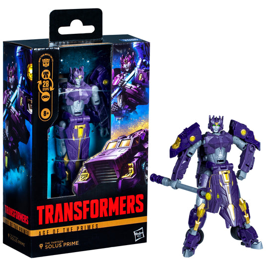 Transformers Age of the Primes - Deluxe Class The Thirteen Solus Prime