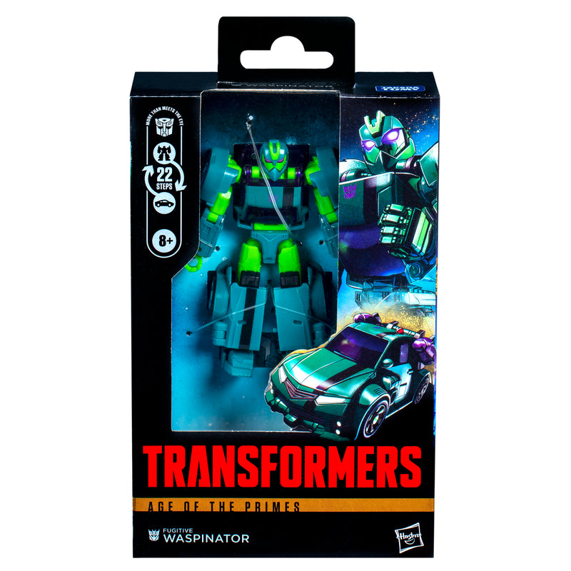 Load image into Gallery viewer, Transformers Age of the Primes - Deluxe Class Fugitive Waspinator
