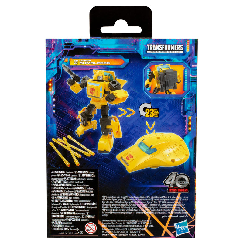 Load image into Gallery viewer, Transformers Generations - Legacy United - Deluxe Origin Bumblebee
