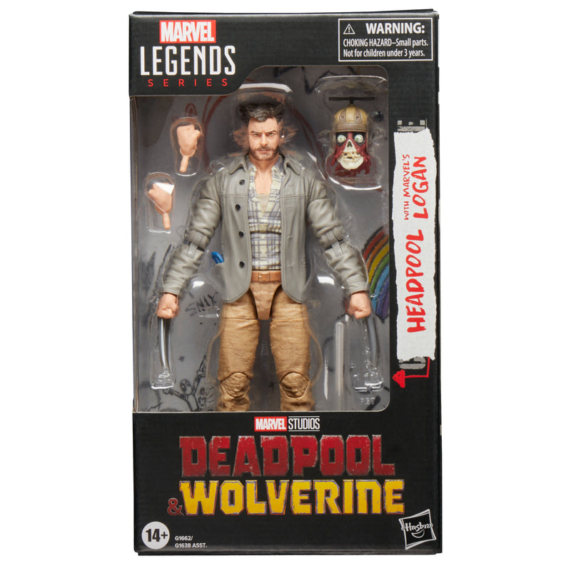 Load image into Gallery viewer, Marvel Legends - Headpool with Marvel&#39;s Logan (Deadpool &amp; Wolverine)
