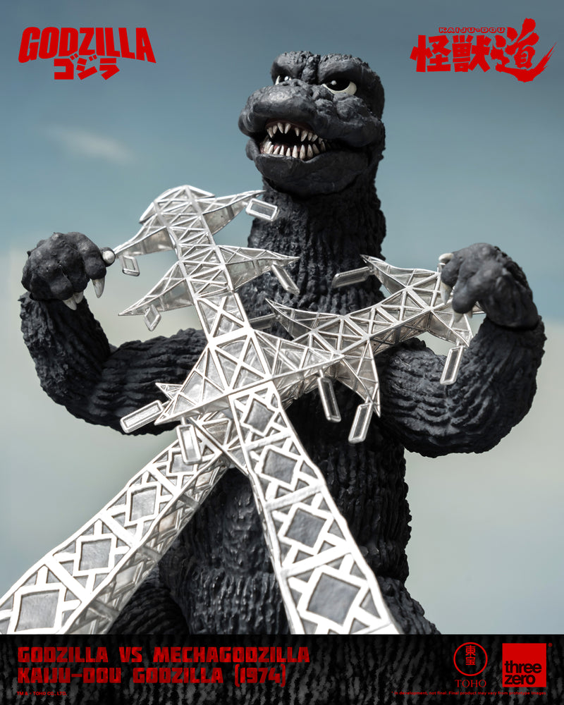 Load image into Gallery viewer, Threezero - KAIJU-DOU Godzilla VS Mechagodzilla - Godzilla (1974)
