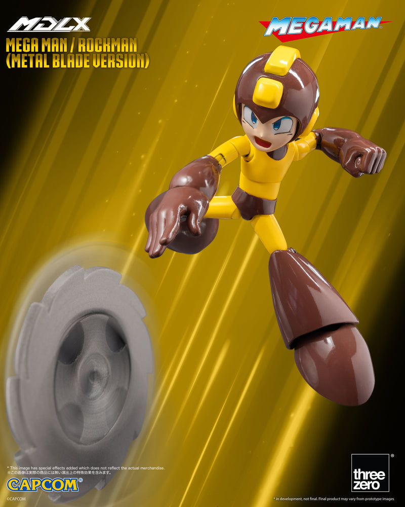 Load image into Gallery viewer, Threezero - MDLX Mega Man/Rock Man (Metal Blade Version)
