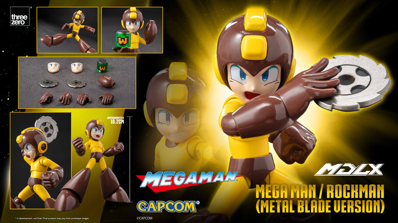 Load image into Gallery viewer, Threezero - MDLX Mega Man/Rock Man (Metal Blade Version)
