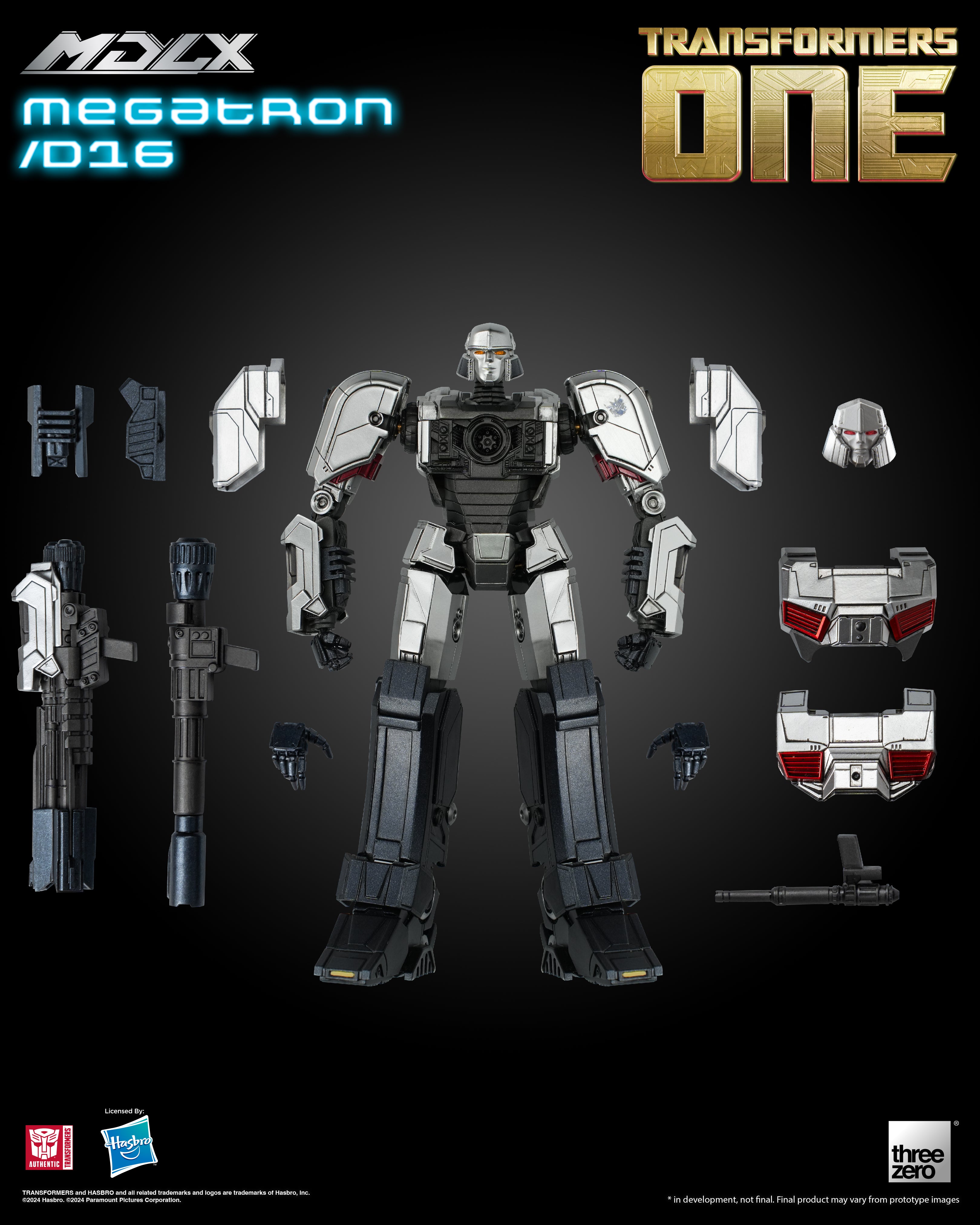 Threezero - Transformers - MDLX Megatron/D16 (Transformers One) – Ages ...