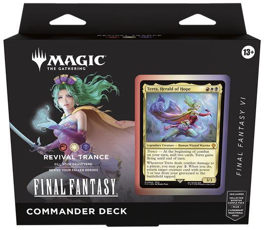 MTG - Universes Beyond - Final Fantasy - Commander Deck - Revival Trance