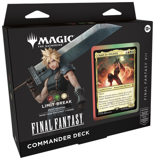 MTG - Universes Beyond - Final Fantasy - Commander Deck - Limit Break