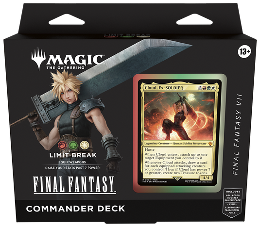 MTG - Universes Beyond - Final Fantasy - Commander Deck - Limit Break