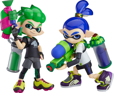 Good Smile Company - Splatoon Figma - No.462-DX Inkling Boy Two-Pack (Reissue)