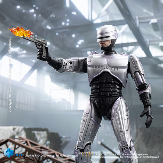 Hiya Toys - Exquisite Super Series: RoboCop (1987) - RoboCop 1/12 Scale Die-Cast Figure