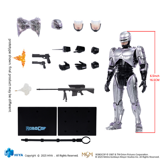 Hiya Toys - Exquisite Super Series: RoboCop (1987) - RoboCop 1/12 Scale Die-Cast Figure