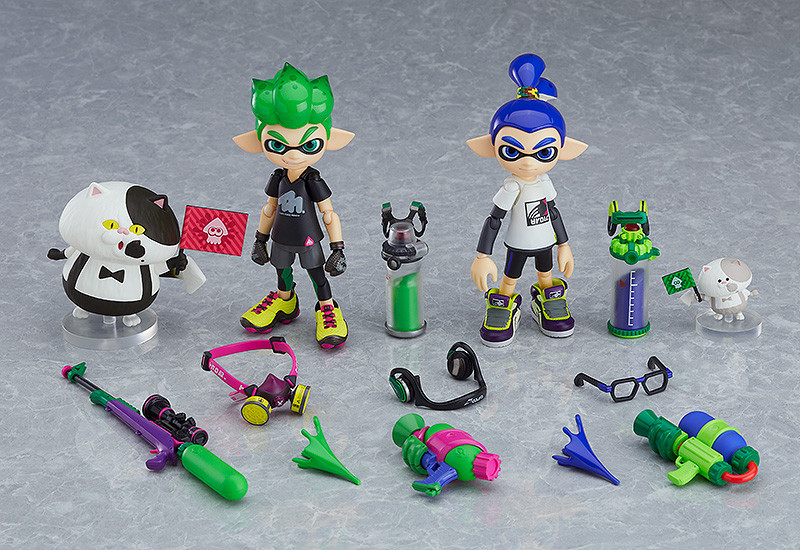 Load image into Gallery viewer, Good Smile Company - Splatoon Figma - No.462-DX Inkling Boy Two-Pack (Reissue)
