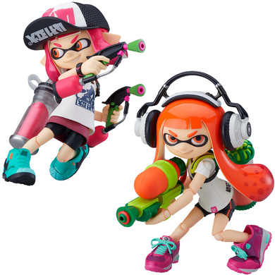 Good Smile Company - Splatoon Figma - No.400-DX Inkling Girl Two-Pack (Reissue)