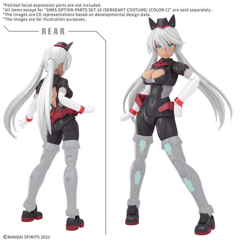 Load image into Gallery viewer, 30 Minutes Sisters - Option Parts Set 18 (Sereant Costume) (Color C)
