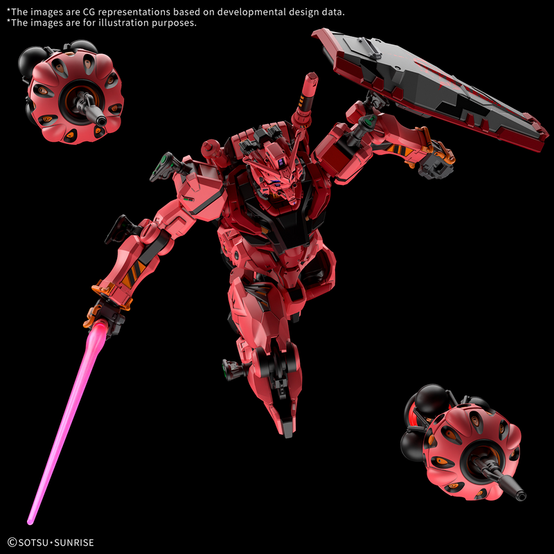 Load image into Gallery viewer, High Grade Mobile Suit Gundam GQuuuuuuX 1/144 - Red Gundam
