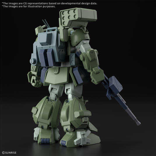 Bandai - HG Armored Trooper Votoms - Scopedog Turbo-Custom