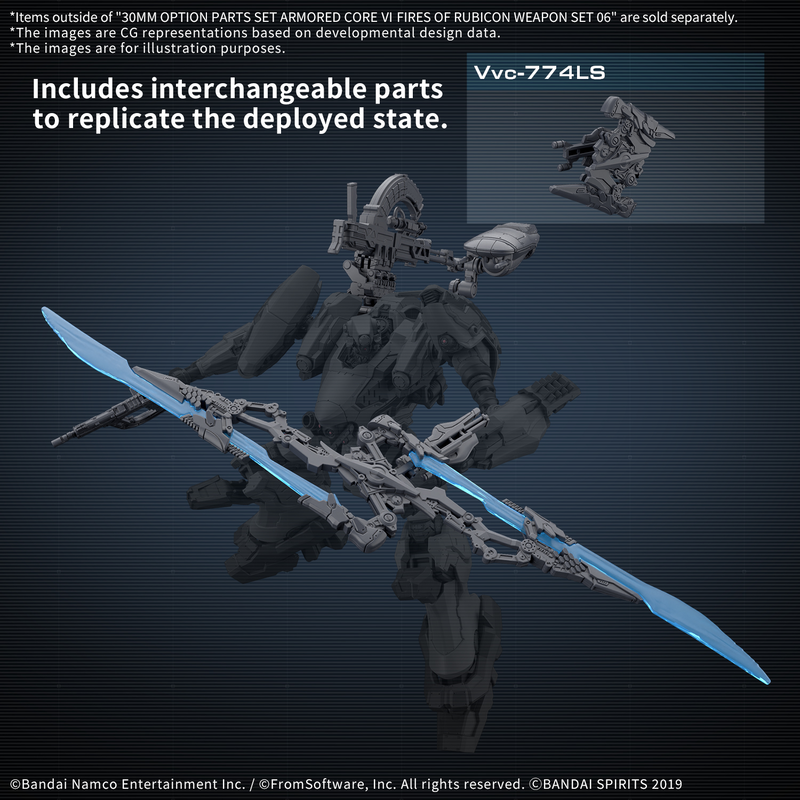 Load image into Gallery viewer, 30 Minutes Missions - Armored Core VI Fires of Rubicon - Weapon Set 06
