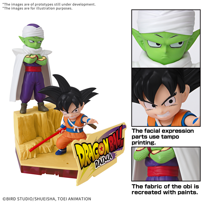 Load image into Gallery viewer, Bandai - Dragon Ball Daima Model Kit - Son Goku (Mini) &amp; Piccolo (Mini)
