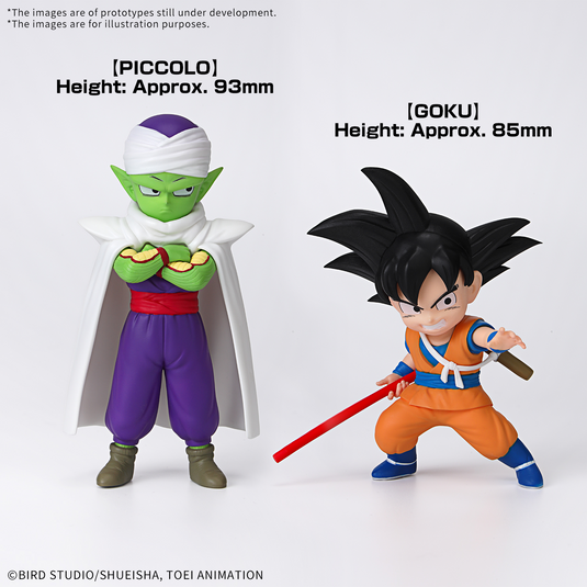 Bandai - Dragon Ball Daima Model Kit - Son Goku (Mini) & Piccolo (Mini)