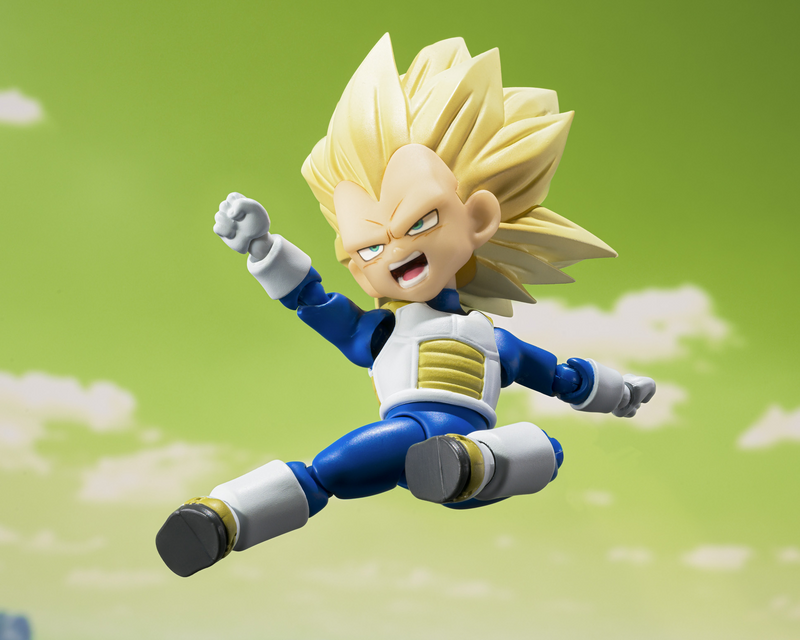 Load image into Gallery viewer, Bandai - S.H.Figuarts - Dragon Ball Daima - Super Saiyan 3 Vegeta (Mini) (Exclusive)
