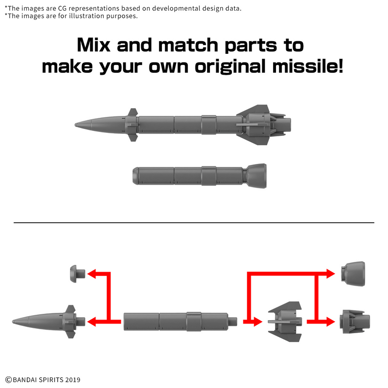 Load image into Gallery viewer, 30 Minutes Missions - Option Parts Set 21 (Multi Missile 1)
