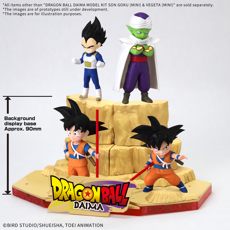 Load image into Gallery viewer, Bandai - Dragon Ball Daima Model Kit - Son Goku (Mini) &amp; Vegeta (Mini)
