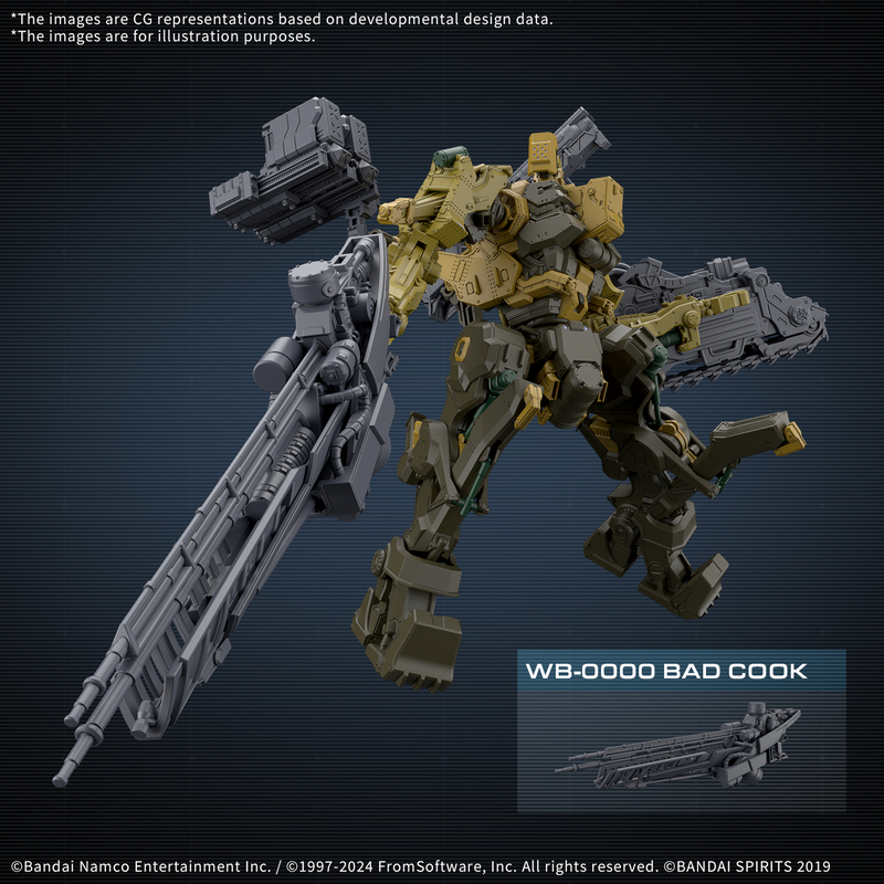 Load image into Gallery viewer, 30 Minutes Missions - Armored Core VI Fires of Rubicon - RaD CC-3000 Wrecker Milk Tooth
