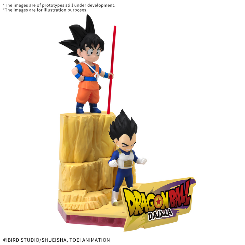 Load image into Gallery viewer, Bandai - Dragon Ball Daima Model Kit - Son Goku (Mini) &amp; Vegeta (Mini)
