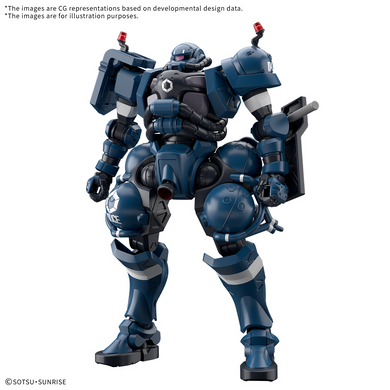 High Grade Mobile Suit Gundam GQuuuuuuX 1/144 - Police Zaku