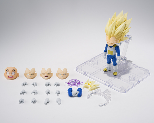 Bandai - S.H.Figuarts - Dragon Ball Daima - Super Saiyan 3 Vegeta (Mini) (Exclusive)