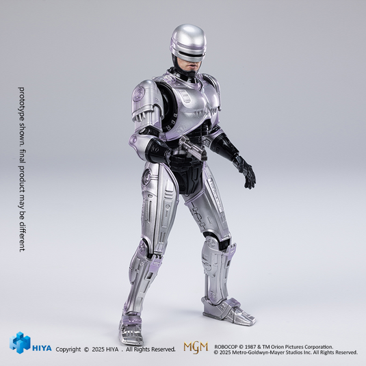 Hiya Toys - Exquisite Super Series: RoboCop (1987) - RoboCop 1/12 Scale Die-Cast Figure