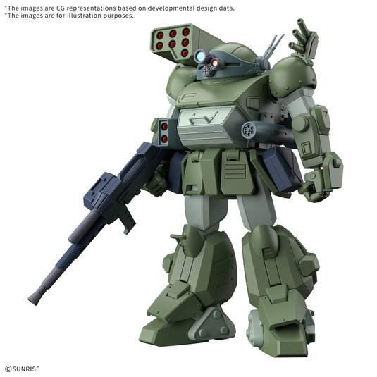 Bandai - HG Armored Trooper Votoms - Scopedog Turbo-Custom