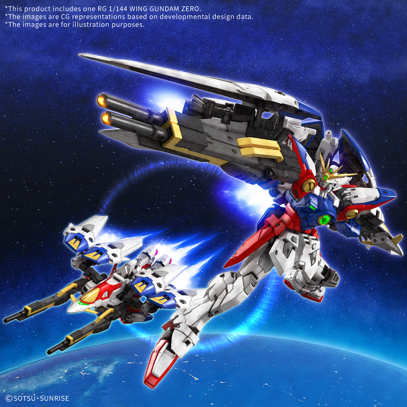 Load image into Gallery viewer, Real Grade 1/144 - Wing Gundam Zero
