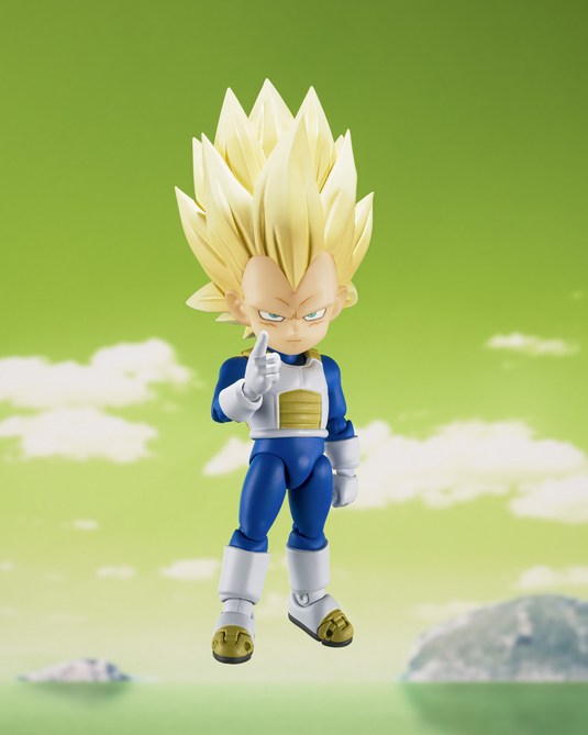 Bandai - S.H.Figuarts - Dragon Ball Daima - Super Saiyan 3 Vegeta (Mini) (Exclusive)