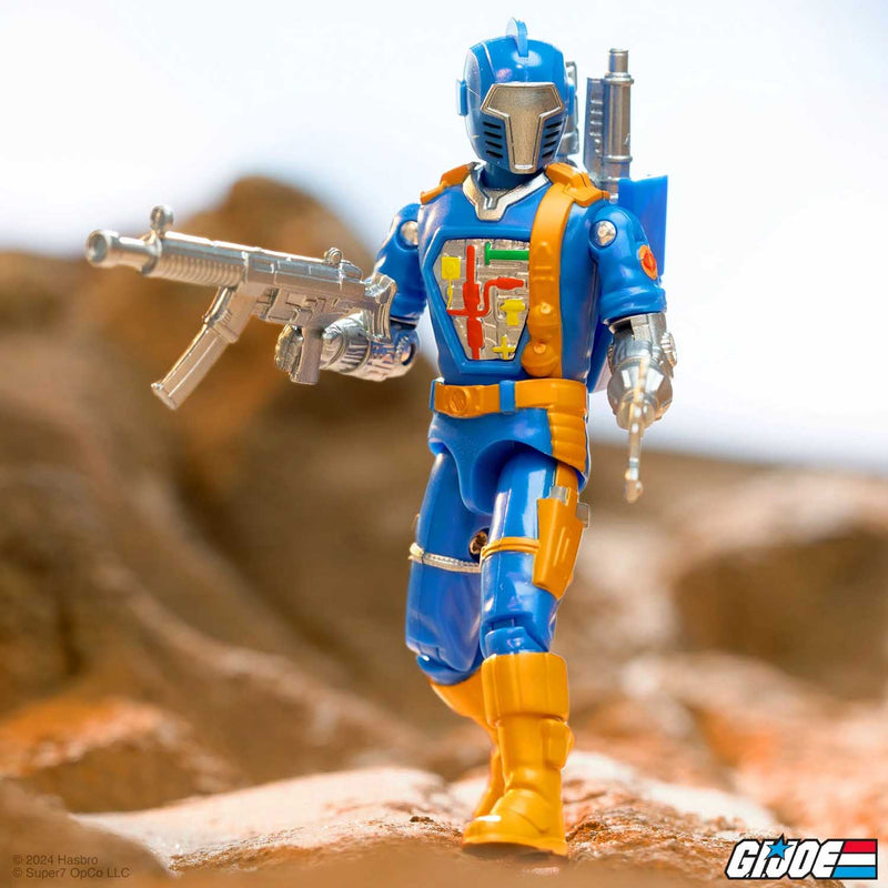 Load image into Gallery viewer, Super 7 - Reaction+ (O-Ring Figure) G.I. Joe - Cobra B.A.T. (Comic Version)
