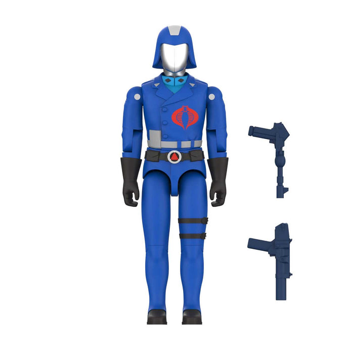 Super 7 - Reaction+ (O-Ring Figure) G.I. Joe - Cobra Commander (Cartoon Version)