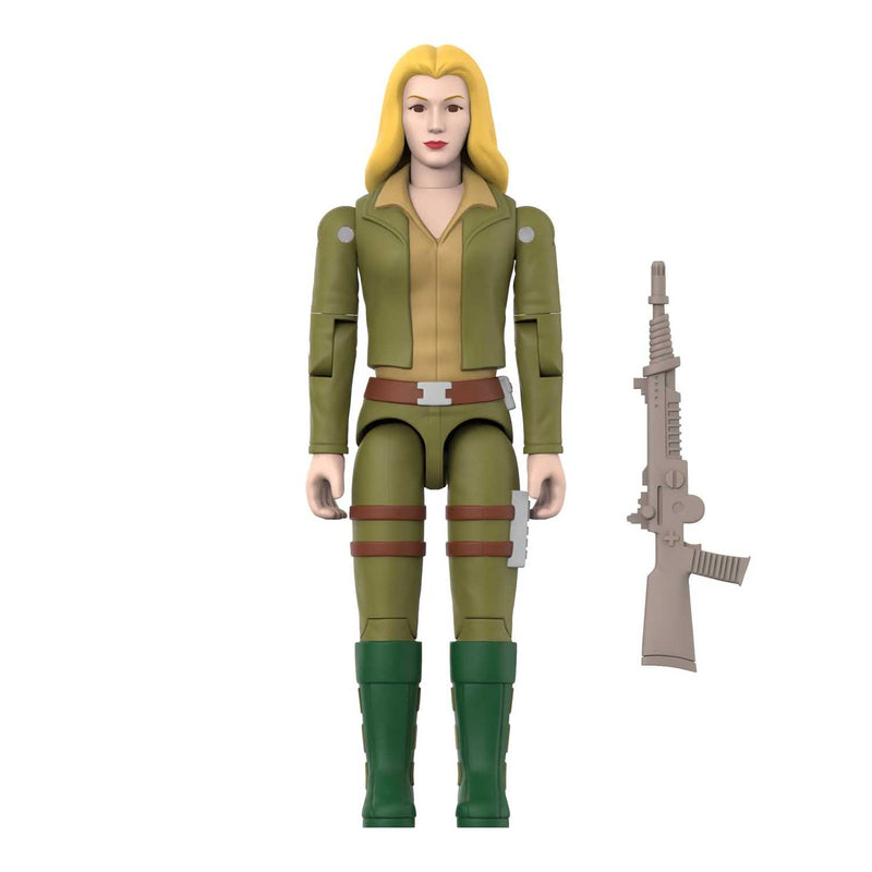 Load image into Gallery viewer, Super 7 - Reaction+ (O-Ring Figure) G.I. Joe - Cover Girl (Blonde)
